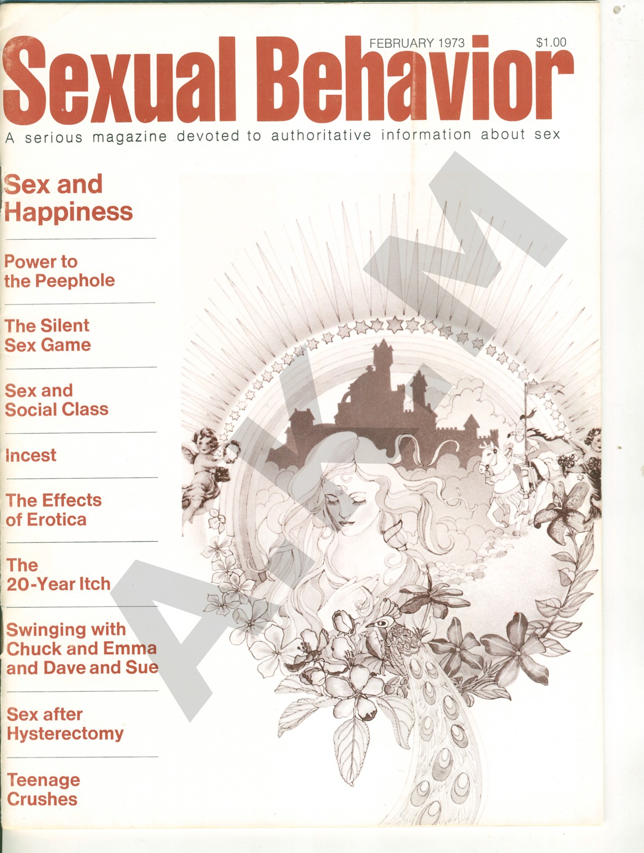 Sexual Behavior 3.2, February 1973