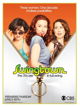 CBS: Swingtown επίσημη αφίσα για τα 13 60-λεπτα επεισόδια του σταθμού που προβλήθηκαν από 5 Ιουνίου έως 5 Σεπτεμβρίου 2008