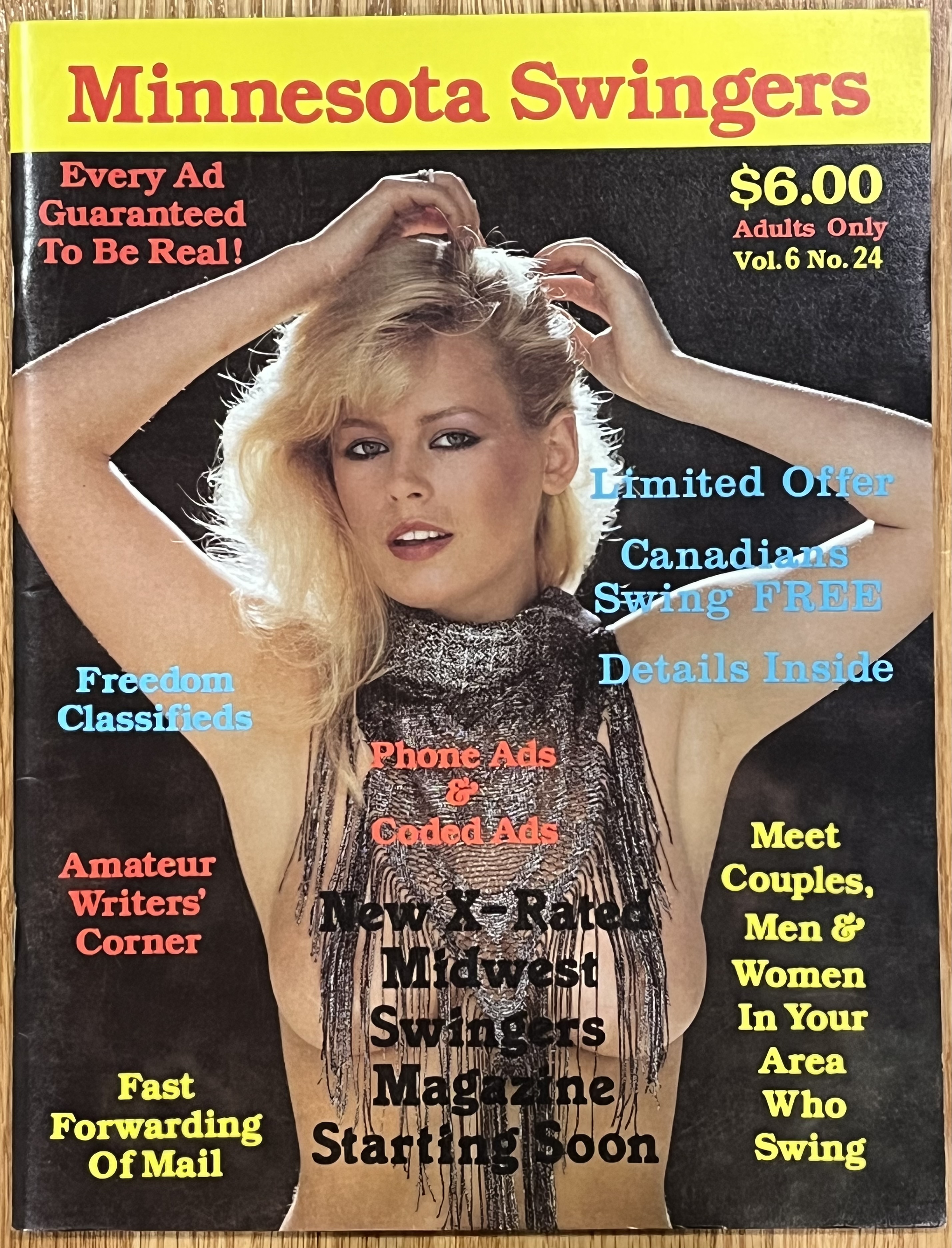 Minnesota Swingers Magazine, Vol. 6#24, 1984