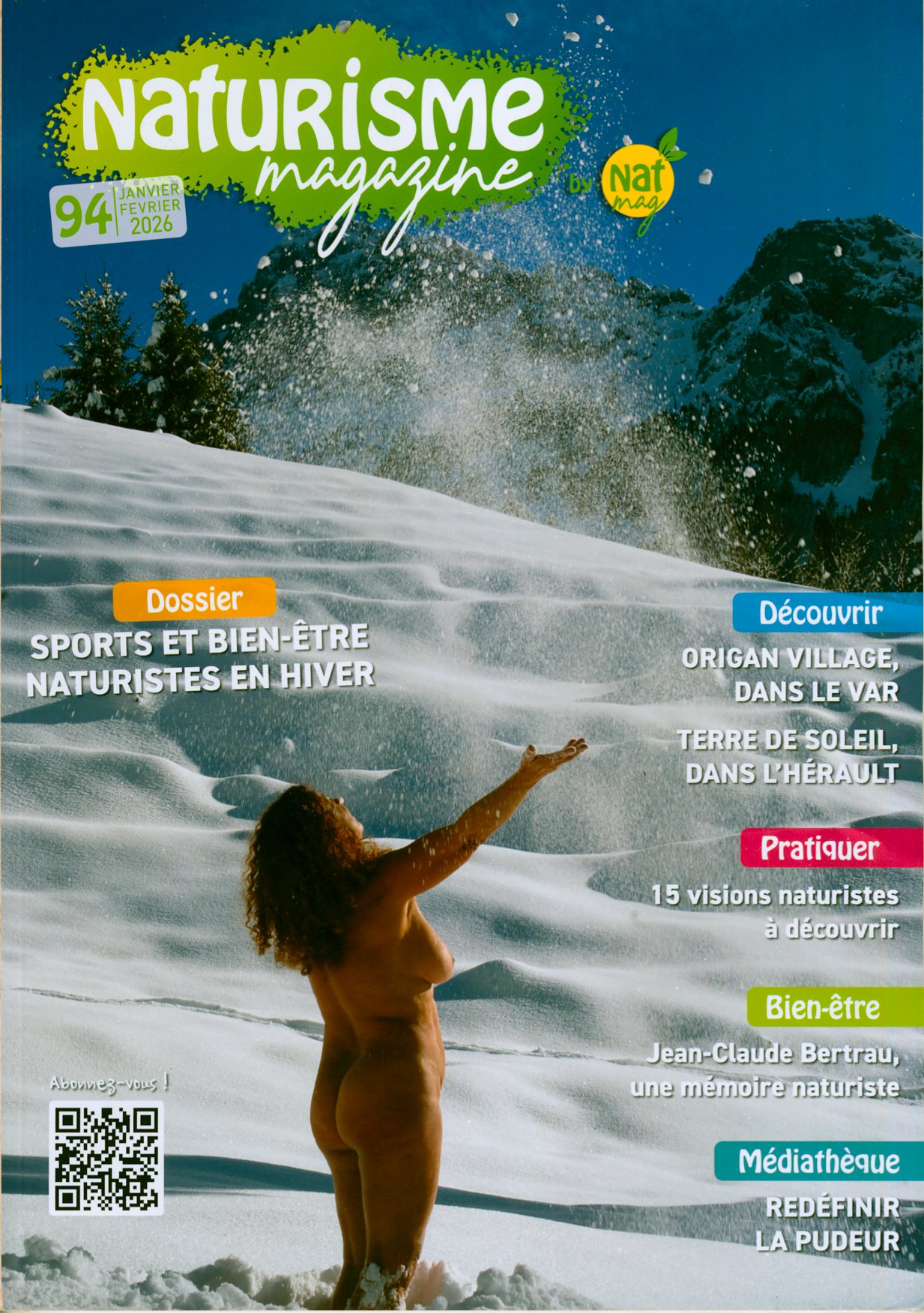 Naturisme magazine no. 94, Janvier-Fêvrier 2026