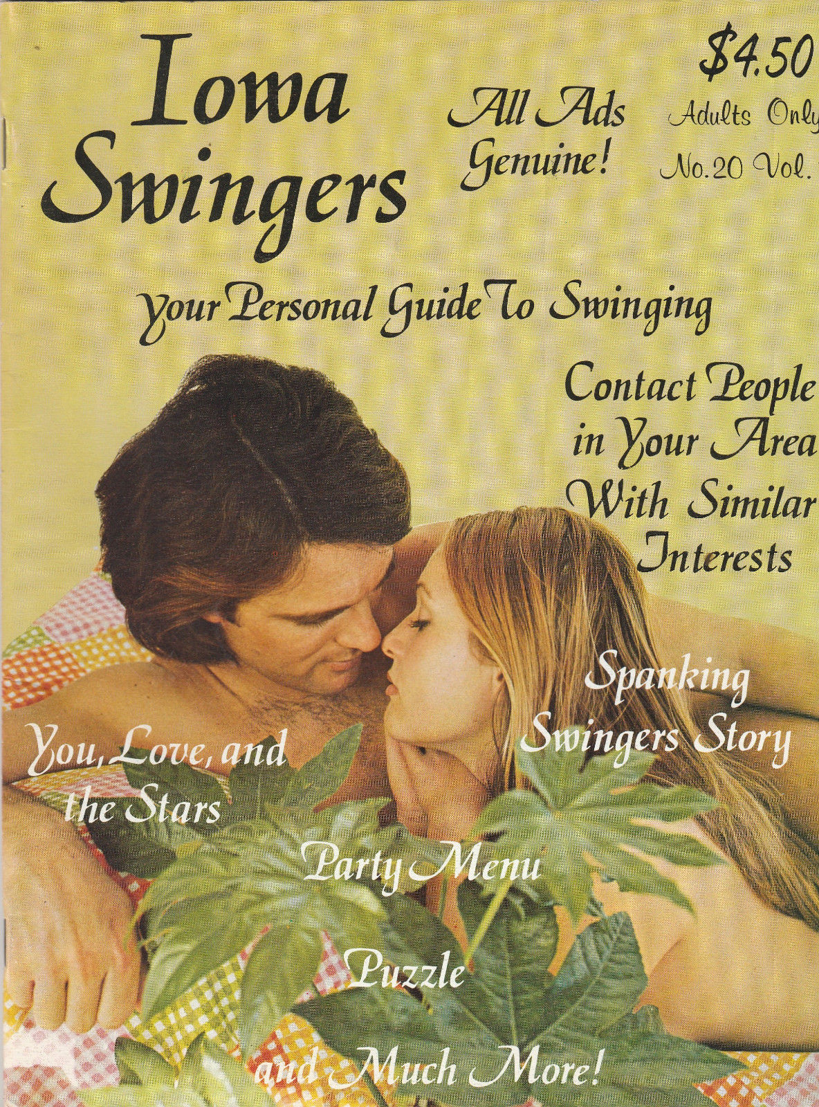 Iowa Swingers, Vol. 6, No. 20 (1986)